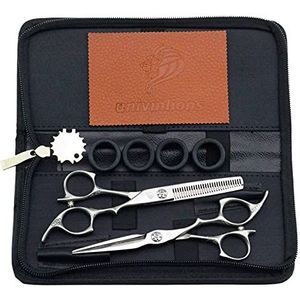 5.5 inch janpanese haarschaar kit kappers schaar professionele haar snijscharen set kapper accessoires voor kapper haar tondeuse styling schaar