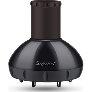 Haardiffuser voor krullend haar, verbeterde diffuser voor golvend haar, professioneel kapsalon-diffuser, zonder krulling, voor föhn met 1,57-1,97 inch sproeier