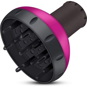 haardiffuser, geschikt voor de meeste föhn-professionals, frizz-vrije krullendiffuser voor golvend, natuurlijk dik haar, föhn-diffuser, opzetstuk met 1,57-1,97 inch mondstuk