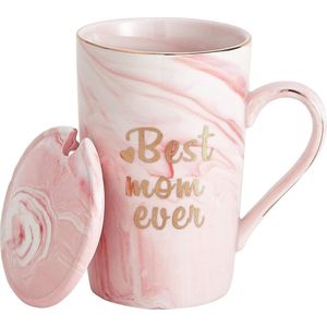 Best Mama Ever Koffiemok 400 ml, grappige cadeau-ideeën voor mama verjaardag, nieuwe mama, zwangerschap, eerste keer moeders en moeders keramische mokken te zijn