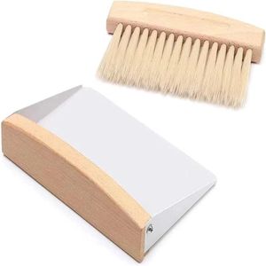 Table Broom and Dustpan Set, Portable Hand Brush and Shovel, Mini Shovel and Broom Set for Household, Table Broom with Shovel for Cleanliness in Dining Table, Sofa, Corners