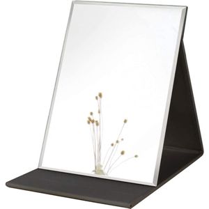 Grote make-upspiegel, draagbaar, super HD, multi-staande spiegel, handvrij/draagbaar/tafel, spiegel, opvouwbaar, 20 x 14 cm