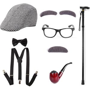 2023 Cosplay ouderdomskostuum voor heren