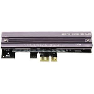 M.2 NVMe SSD Naar PCIe-adapter, NVMe SSD Naar PCIe X1 X4 X8 X16-kaart voor Uitbreiding