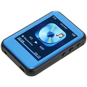 MP3-speler, Geluidskwaliteit Zonder Verlies Zwart 2,4-inch LCM-kleurenscherm Draagbare Muziekspeler met Luidsprekers Voor Zakelijk Gebruik Voor Studenten Voor Hardlopen (16 GB)