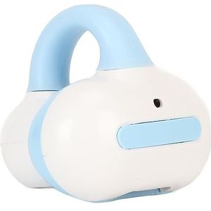 Draadloze Koptelefoon met Oorclip, HiFi-clip op -headset met één Oor, Handig voor Hardlopen (Blauw)