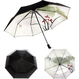 Parasol, handparaplu, uv-bescherming, zakparaplu's voor dames, paraplu's, parasol, drievoudige zakparaplu's voor vrouwen