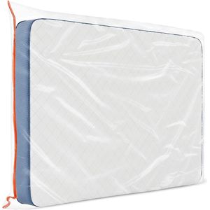 Matrashoes, 140 x 200 cm (dikte 30 cm), van kunststof, opbergtas voor matrassen, bescherming voor je matras, voor opslag, verhuizing, matrassen, opbergtas met praktische ritssluiting