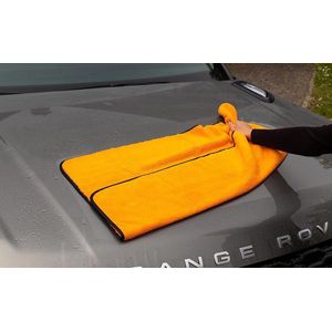 Watergate microvezel droogdoek, super absorberend, oranje, 1 stuks
