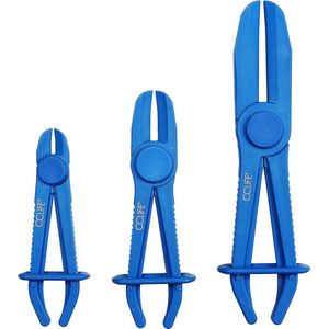 3-delige slangklemtang, klemtangset 155 mm 185 mm 255 mm