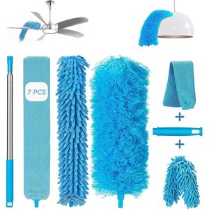 Plumeau - Telescoop - 7-delige Set - Roestvrij Staal - Uittrekbaar tot 256 cm