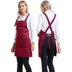 Unisex kapper schort kapper cape werkschort tuinschort huishoudelijk werk schort verstelbaar haar snijden schort