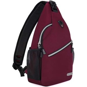 Borsttas, rugzak, schoudertas, polyester crossbody schoudertas, sporttas voor volwassenen en kinderen, reistas, dagrugzak, schooltas