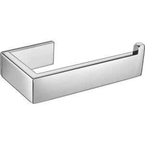 Toiletpapierhouder Geen Boren , Toiletpapierhouder , 304 Roestvrij Staal, Toiletpapierrolhouder, Zelfklevend, Toiletpapierhouder voor Badkamer (Chroom Zilver)