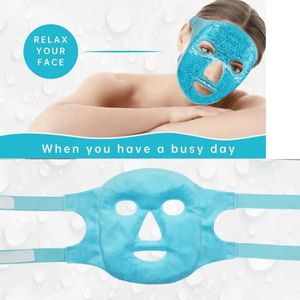 Flamengo -Hot Cold Masker - Warm Koud Compres Ice Mask - Ijsmasker herbruikbaar- Oogmasker Warm Koud - Koelmasker - Ijs Roller - Wallen Migraine hoofdpijn Gezicht Ogen -