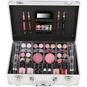 Ooghadow Palette, 24-kleuren hooggepigmenteerd make-uppalet voor oogschaduw, UV Glow Blacklight Matte en Glitter Makeup Kit voor damesmake-up