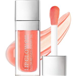 Lip Oil Getinte, Roze, Hydraterende Lip Oil Langdurige Voedende Lip, Hydraterende Lipgloss Tint Lipstick voor Vrouwen, Glitter Shine Liquid Lipstick, Lip Glaze Makeup Cosmetic.