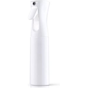 Spray Fles Haar, Water Verstuiver Water Flessen Kappers Spray Flessen Spray Fles, Salon Water Sproeier Kappers Haar Tool (300ml, Wit)