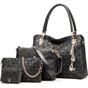 Vrouwen Handtassen Messenger Bag Dames Handtas Vrouwen Kozijnen Zakken 4 Stuks Set Fashion Gift voor Moeder