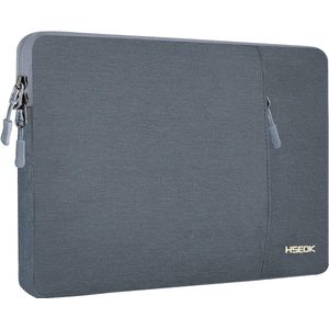 Laptop Sleeve 15,6 Inch Case Bag Waterafstotend beschermhoes Compatibel met de meeste 15,6"" Surface Book, Acer, Dell, HP, Lenovo, Samsung, Asus Laptopcomputers, Donkergrijs
