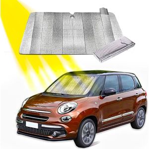Opvouwbare zonwering voor autoruiten - Bescherming tegen UV-stralen (140 x 80 cm)