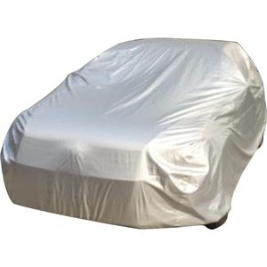 Waterdichte autohoes auto volledige garage autogarage afdekking dekzeil autozeil speciale cover goede kwaliteit XL, 482 * 178 * 120cm, zilver