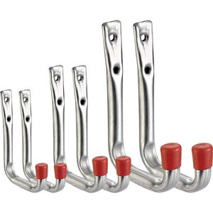 muurhaken assortiment, verzinkt, 6 stuks, DY31000