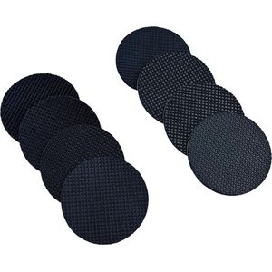 16 stuks rubberen meubelpads, antislip pads, vloerbeschermers, 40 mm, ronde rubberen pads, zelfklevend, voor meubelpoten, stoelpoten