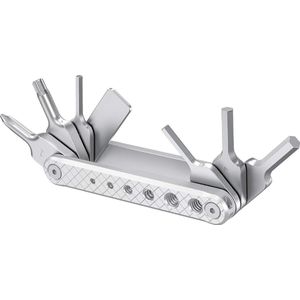 Tool Set met Screwdrivers en Wrenches Gereedschapsset met Schroevendraaier en Sleutels, Gereedschapsset met Zeven Functionele Gereedschappen Inbegrepen - 2213C