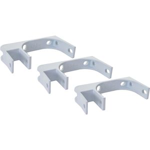 Cosmo Casa Set van 3 Plafondbeugels - voor Zonnescherm - Wandmontage - Plafondmontage Adapter