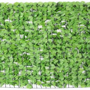Cosmo Casa - Tuininrichting - Privacyhaag - Decoratief - Flexibel - Natuurlijke uitstraling - Textiel/PVC - Groen