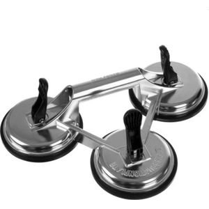 Glasdrager met 3 armen - Glasheffer - Vacuümheffer - 150KG - Aluminium