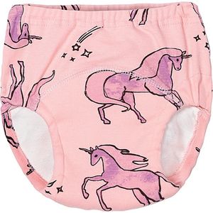 Oefenbroekje voor Zindelijkheid - Zindelijk Worden - Luier Training - Oefenbroek Zindelijk - Peuters & Kleuters - 100% Katoen - Stretchy - Wasbaar Zindelijkheidsbroekje - Toilet Training - Eenhoorn - Unicorn - Maat 100 - 14 tot 16 kilo