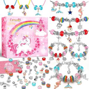 Sieraden maken - Eenhoorn, prinsessen, kerst - Sieradenset voor meisjes - DIY knutselset voor kinderen - Kettingen en armbanden zelf maken - Speelgoed