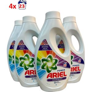 Ariel Vloeibaar Wasmiddel Color 4x23 Wasbeurten - Voordeelverpakking