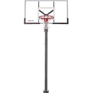 Goliath GB60 InGround - Basketbalpaal / basketbalstandaard - In hoogte verstelbaar (230 - 305 cm) - 152 x 84 cm backboard - TÜV Rheinland kwaliteitscertificering