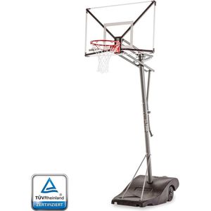 Goaliath GoTek 54 - Verplaatsbare basketbalpaal op wielen - Basketbalstandaard - Verstelbaar - 137 x 84 cm backboard - Uitstekende garantie