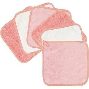 Microvezel gezichtsdoek, 6 stuks, herbruikbare make-up remover doek voor gezicht, microvezel reinigingsdoeken gezichtsdoekjes, make-up remover gezichtshanddoeken - wasbaar en zacht voor de