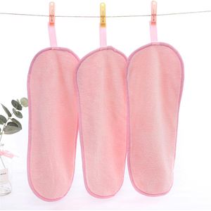 4 stuks herbruikbare gezichtsreinigingsdoekjes, make-updoekjes, herbruikbaar, microvezel, gezichtsreinigingsdoekjes, herbruikbaar, voor het verwijderen en reinigen