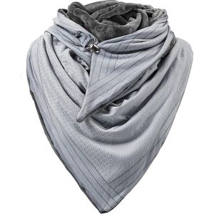 Sjaal Driehoek voor dames, shawl met knoop, driehoekige sjaal met strepen, warm, zacht, met patroon, effen, voor herfst, winter, als cadeau, halsdoek voor vrouwen, multicolor-12, 1 stuk