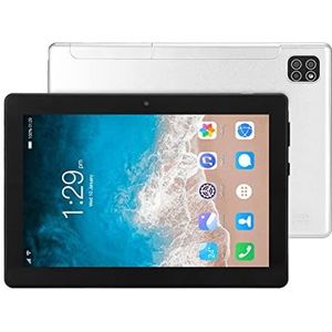 Smart Tablet, 6GB RAM 128GB ROM HD Tablet Octa Core CPU 8 Inch 8800mAh Oplaadbare Batterij IPS Touchscreen 5.0 voor 11 voor Werken (Zilver)