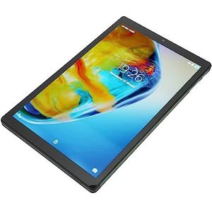 Gaming Tablet, 4GB 64GB 5G WIFI 100-240V Octa Core Groene Processor Ondersteuning Bellen HD Tablet Ondersteuning Snel Opladen voor Lezen voor Ouderen (EU-stekker)