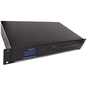 HD Media Switcher, Hot Swappable EDID Adaptive 100-240V 4K HD Switcher 4K 30Hz Stabiele Voeding voor Dvd-speler (EU-stekker)