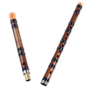 bamboe fluit Fluit Bitter Bamboe Tweedelige Student Bamboefluit Etnisch Blaasinstrument (Color : F)