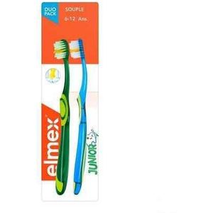 Elmex - Junior Tandenborstel - Zacht - 2 Stuks