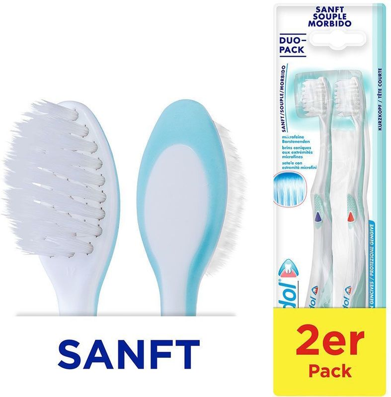 meridol Tandenborstel Tandvlees Zacht 2 stuks