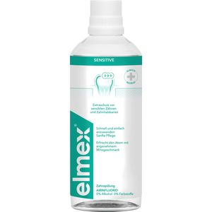Elmex - Sensitive - Mondwater - 400ml - Fluoride