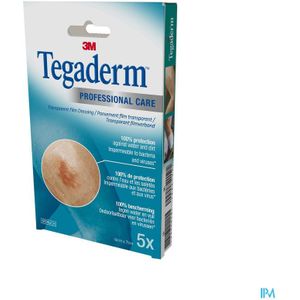 3M - Tegaderm Film Dressing - Transparant - 6x7cm - 5 Stuks