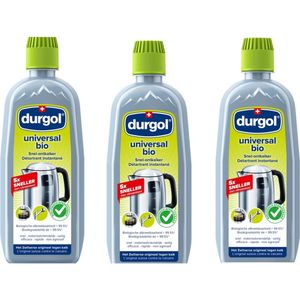 Durgol® | 3 x 500 ml universal bio | biologische snel ontkalker | ontkalken waterkokers