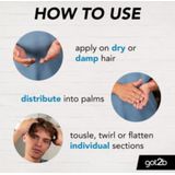 Got2b - Men - Beach Matt Paste - Haarstyling - Voordeelverpakking - 6 x 100 ml